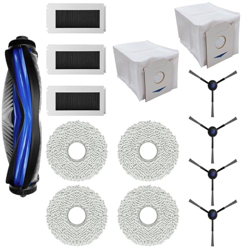 NO/-/JYsp9s99・エコバックス ECOVACS DEEBOT N30 Pro OMNIと互換性があります。純正品ではありません。モデル番号を確認してご購入ください・ダストバッグ 2枚、モップパッド4枚、フィルター3個、サイドブラシ2ペア ブラシ×1本・取り付けは簡??単で、古い部品を新しい部品と交換するだけで使用できますエコバックス ECOVACS DEEBOT N30 Pro OMNI 消耗品 掃除機 アクセサリー用交換部品 紙パック ダストバッグ 2枚、モップパッド4枚、フィルター3個、サイドブラシ2ペア ブラシ×1本 （14点セット） 互換品 消耗品汎用品