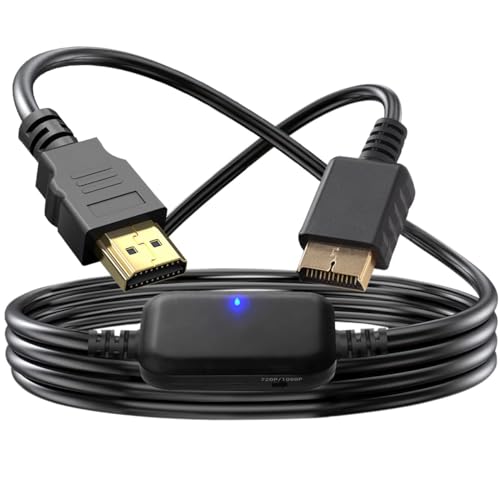 PS2 HDMI 変換アダプター プレステ 2 HDMI に対応した 1080P/720P 画質向上 HDTV ケーブルで、ソニー プレイステー