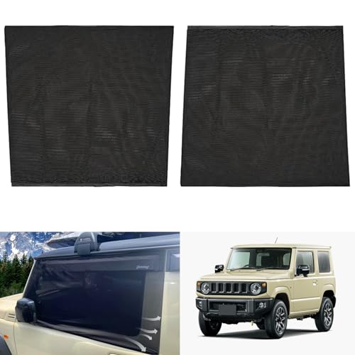 TELLIKA ジムニー 網戸 jb64 網戸 ジムニーシエラ 網戸 メッシュシェード JB64W JB74W ジムニー防虫ネット 車中泊 網戸