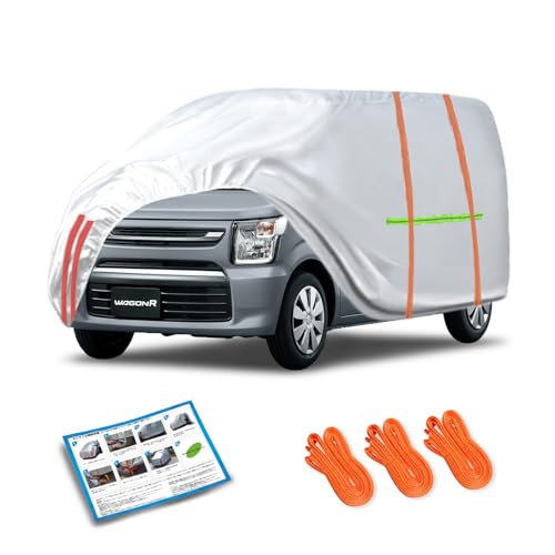 車カバー 軽自動車ラパンワゴンR車ボディカバーアルト車体カバー防水防塵防輻射UV Alto Lapin Wagon R ..