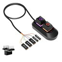 YUWENW 電源スイッチ デスクトップパソコン外部電源スイッチ 1個セット ボタン用 コンピュータ PC マザーボード電源スイッチ PC電源拡