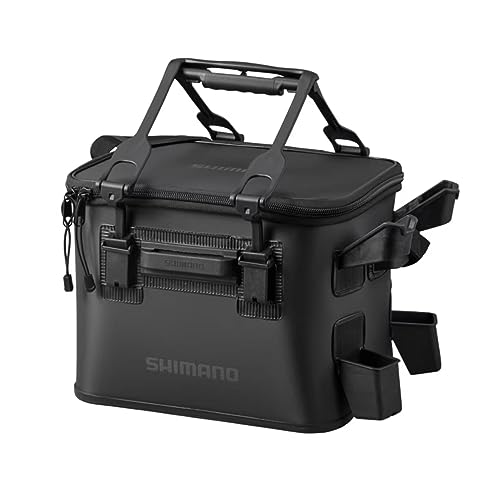 シマノSHIMANO ロッドレスト タックルバッグ レスト2/ハードタイプ BK-021W ブラック 27L