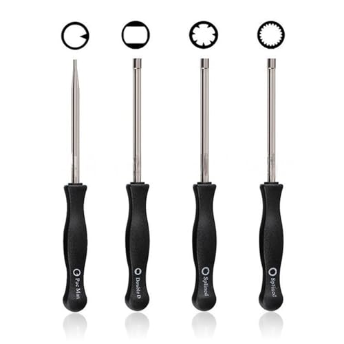 LKCCTK 4点セット キャブレター用細軸ドライバー 手動調整ツールキット 芝刈り機・チェーンソー・オートバイ・小型エンジン用 キャブレター修