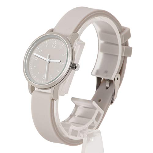 フィールドワーク 腕時計 アナログ ソダー小 シリコンベルト YM006-2 レディース グレー