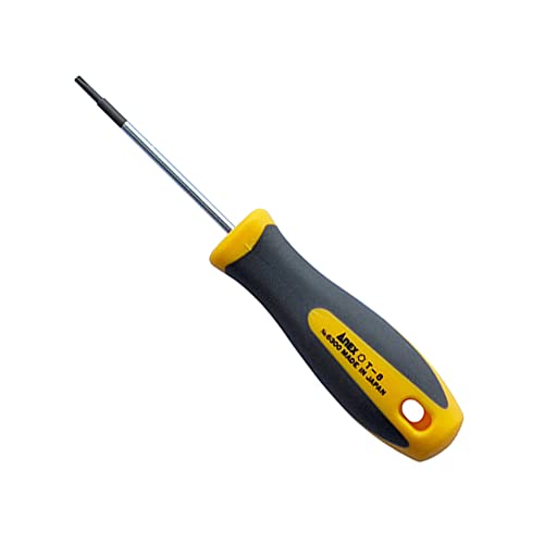 アネックスANEX ドライバー ヘクスローブ T8x60 穴付 No.6300