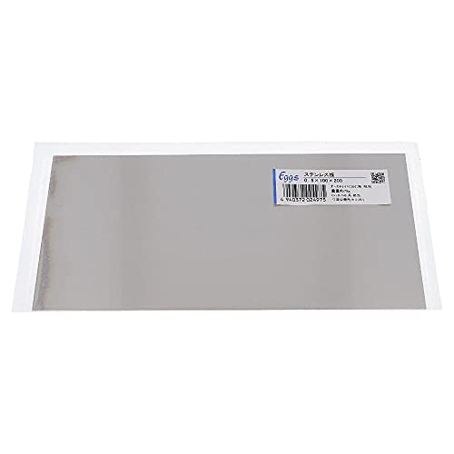 ��˭�ȥ졼�ǥ��� ���ƥ�쥹 �� SUS304�Ҹ�#400 0.5x100x200mm ����:24975