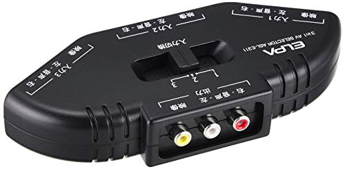 エルパ ELPA AVセレクター3in1 HDMI 分配器 ASL-E311