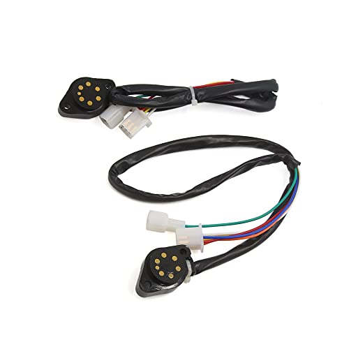 ACROPIX オートバイのギア位置センサー 配線 ワイヤーニュートラルスイッチ GN125に対応 ブラック 2個