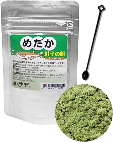 わさび 針子の餌 Premium めだか）針子の生存率向上・成長促進