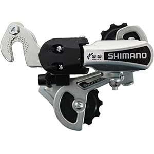シマノSHIMANO リアディレイラーMTB RD-TY21-MB 6S ゲージ:SS 正爪タイプ 対応:14-28T トータルキャパシティー2