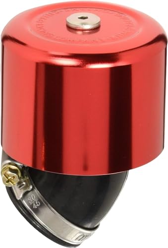 キタコKITACO スーパーパワーフィルターφ35/ワープ45° 汎用 レッドアルマイト 515-0700351