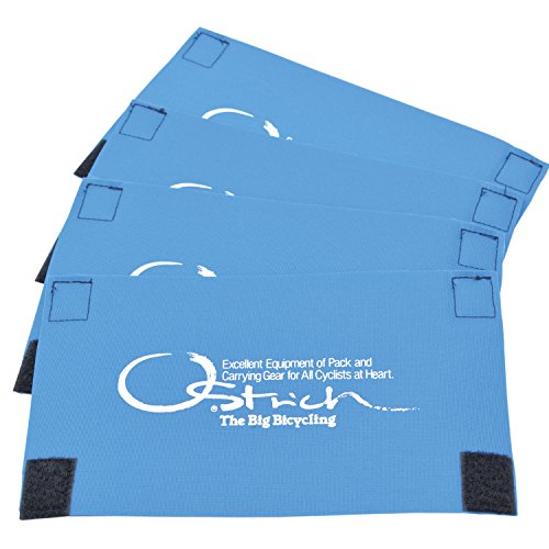 オーストリッチOSTRICH 輪行アクセサリー フレームカバーB 4枚セット ロイヤルブルー