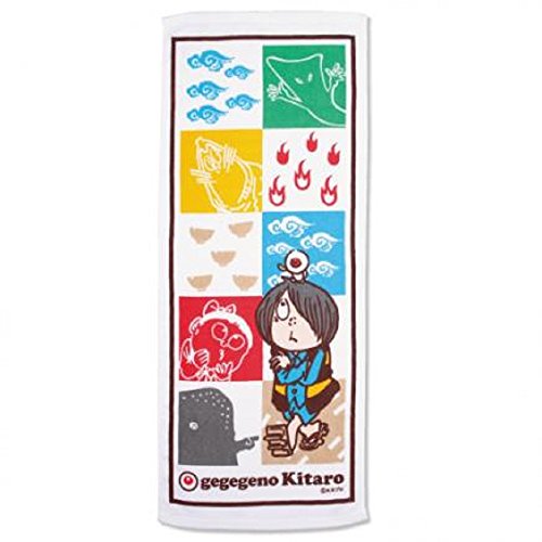 妖怪舎 ゲゲゲの鬼太郎 フェイスタオル/スポーツタオル