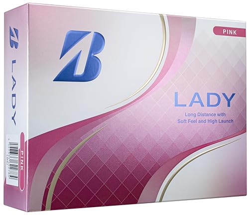 BRIDGESTONEブリヂストンゴルフボール LADY 2025年モデル 12球入 ピンク L5PXJ