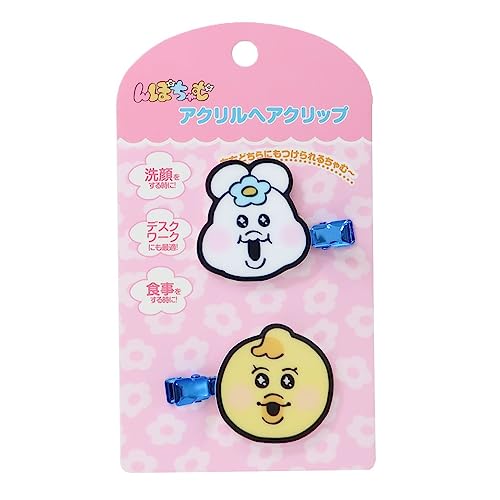 んぽちゃむ アクリルヘアクリップ 2