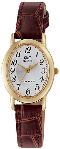 シチズンQ&Q 腕時計 キューアンドキュー スタンダード VZ89-104 レディース ブラウン