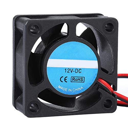 冷却ファン DC 12V 0.15A 4020 押出機 冷却クーラー ファン スリーブベアリング付き 静音 3Dプリンタフ..