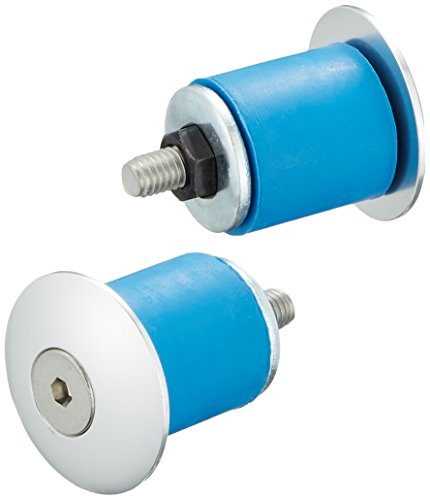 FTB VLP-40-9 ドロップバー用エンドキャップ アルミ製 シルバー VLP-40-9