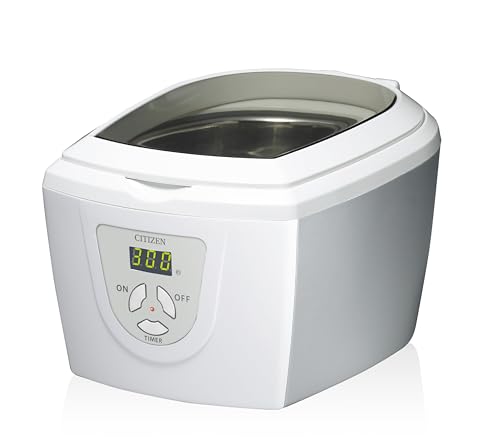CITIZEN 超音波洗浄器 SWS510 42KHzの強力洗浄 約600ml大容量 過熱防止機能 サーモスタット搭載の安全..