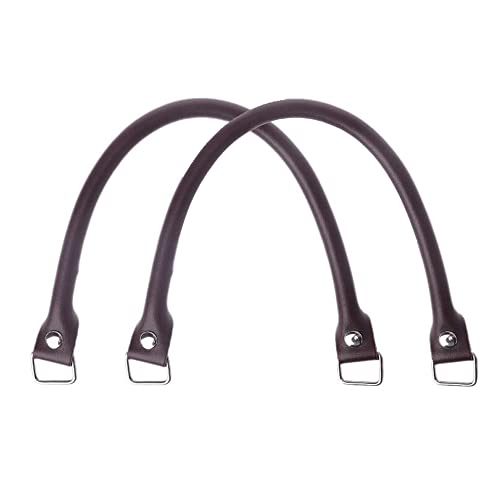 かばん 持ち手 本革 かばん取っ手 D菅付き 取っ手着脱可能 手芸用持ち手 ビジネスバッグ修理用 補修用..