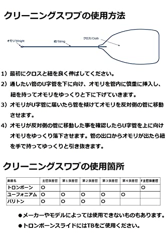 ヤマハ YAMAHA クリーニングスワブ ユーフォニアム用 CLSEP3