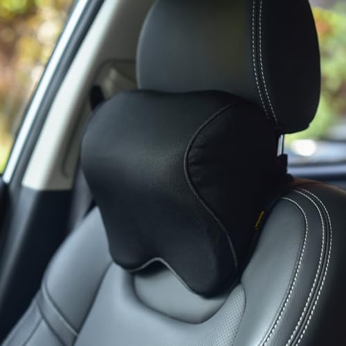 Aoomiya ネックパッド 車 クッション 低反発 ネックピロー ドライブ 旅行 車中泊 運転 ゲーミングチェ..
