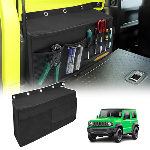 楽天nicobeststore収納ボックス ジムニー JB64/JB74専用 左側取付 35L大容量 折りたたみ式 ラゲッジ収納 600Dオックス生地 耐水・防汚 アウトドア