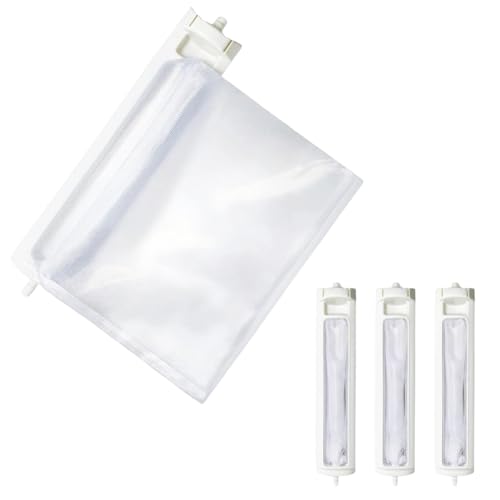 NKLWEN シャープ 洗濯機 糸くずフィルター c 互換品 4個セット クズ取りネット ごみ取りフィルター ES-GE7B ES-GV8C 等