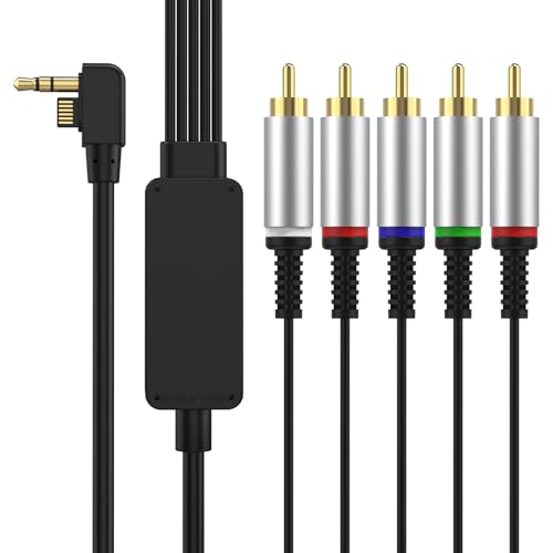 PSP 用 コンポーネント AV ケーブル HDTV 対応 PSP 3000 / 2000 用 映像出力 480P 対応 ゲーム画面をテレビに映