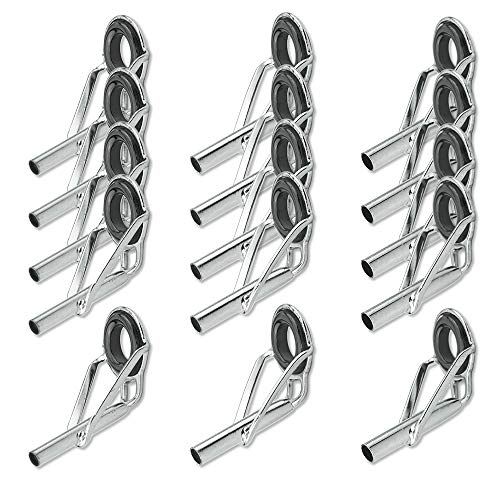 乐天商城 - トップガイド ロッドガイド ステンレス 釣り竿 穂先 8-1.8mm / 8-2.0mm / 8-2.4mm 15点セット