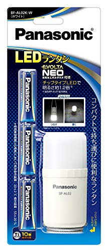 パナソニック LEDランタン 乾電池エボルタNEO付き ホワイト BF-AL02K-W