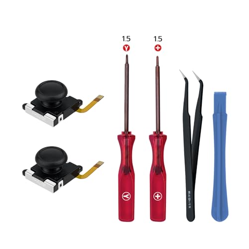 Mcbazel Switch/Switch Lite用 ホール効果ジョイスティック ドリフト対策 2枚入り スイッチ/スイッチライト用 交換修理