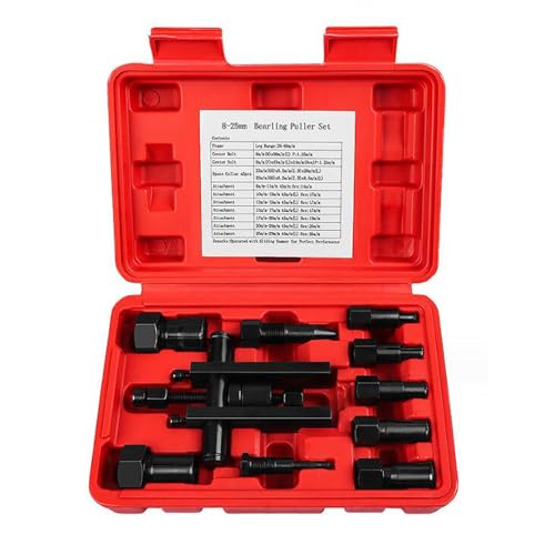 GOODCHI パイロットベアリングプーラーセット 内掛け対応 内掛けタイプ 8-29mm ベアリング交換 工具 耐摩耗 ベアリングリムーバー