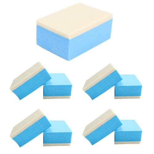 コンパウンド スポンジ フェルト ウロコ取り 手磨き用フェルト 多用途 鱗取りパッド 研磨 洗浄 コーテ..