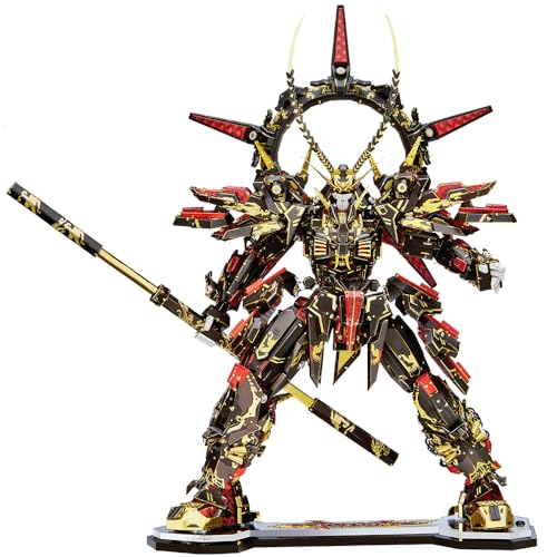 Piececool ピースクール 立体パズル 金属製 斉天大聖 メカタイプ 悟空 3dパズル 組み立て必要 接着剤不要 難易度7つ星 中級者 大