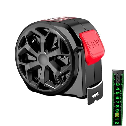 Itisyou 巻き尺 スケール メジャー ?量 巻尺 防水防塵耐衝撃 さらに夜光機能付き シンプルでファッショ..