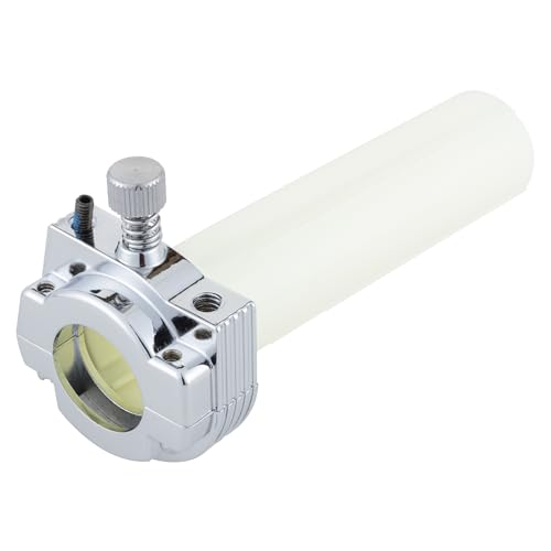 キジマKijima バイクパーツ スロットルホルダー パイプ付 インチ/1本引きワイヤー用 ハーレー'73-'15 メッキ HD-04804