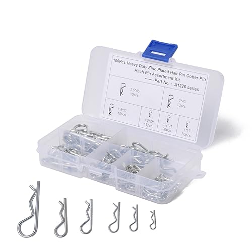 割りピンRピン 炭素鋼製 亜鉛メッキ - あらゆる産業向けコッターピン炭素鋼製Rピン