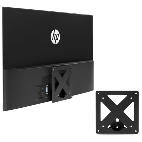 モニターアーム/マウント VESAブラケットアダプター HP Pavilion 22M、24M、27M VESA 100 x 100mm 75