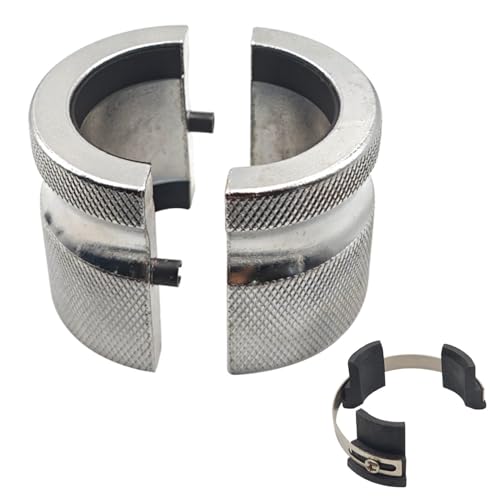 KKLM フロントフォーク オイル交換シール 汎用工具 正立/倒立両対応 35-45mm対応 オイルシールプッシャ..