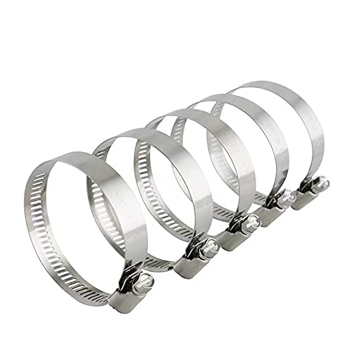 ホースバンド 304ステンレス 5個入り φ27~51mm/φ33-57mm/φ59-82mm/φ65-89mm/φ91-114mm対応可能 ホ