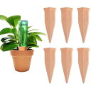 YBHWOGI 自動水やり器 植物 水やり 自動給水器 自然素材陶土製 鉢植え用 持続保湿式 留守中も安心 ペットボトルに対応 室内 ベランダ対