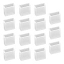 USBポート保護カバーUSB-Aオス端子用USB端子保護カバー15個半透明