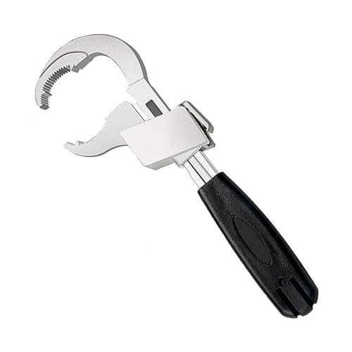 パイプレンチ 多機能万能 水道 モンキ56ー80mm バスルームレンチ 調節可能なスパナ ダブルエンド下水パイプ 修理 配管工 配管取り付けツー