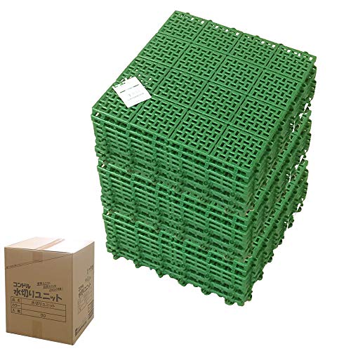 乐天商城 - まとめ買い山崎産業 コンドル 水切りユニット 30×30cm 30枚セット グリーン