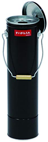 OBAKETSU 渡辺金属工業 スタンド灰皿 HBD500 黒