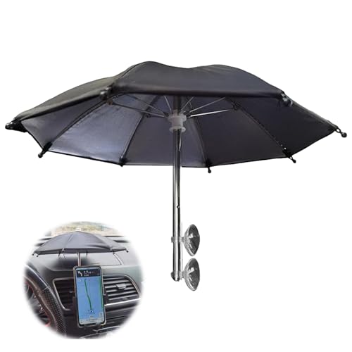 PAVIKEスマホ サンシェード スマホ傘 自転車 傘ホルダー バイクスマホホルダー日除け 防雨、サンシェー..