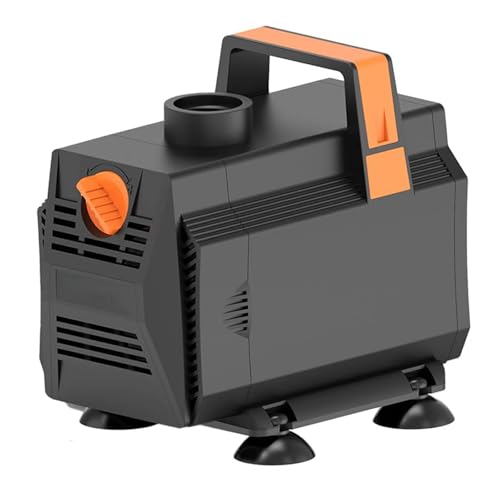 水中ポンプ 水陸両用式 THYESCOM 給水・排水ポンプ 水槽ポンプ 流量調整可能 最大吐出量2000L/H 最大揚..