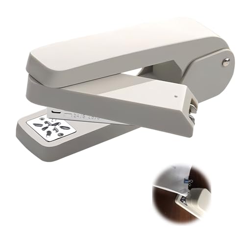 TVETE 製本ステープラー 回転式 製本機360度回転 中縫いをする ステープラー 卓上ステープラー 書類綴..