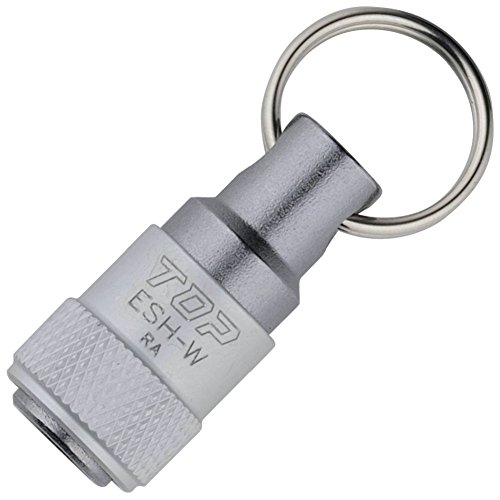 トップ工業 TOP ソケットホルダー ホワイト 工具 携帯用 軽量 ビットホルダー ESH-W